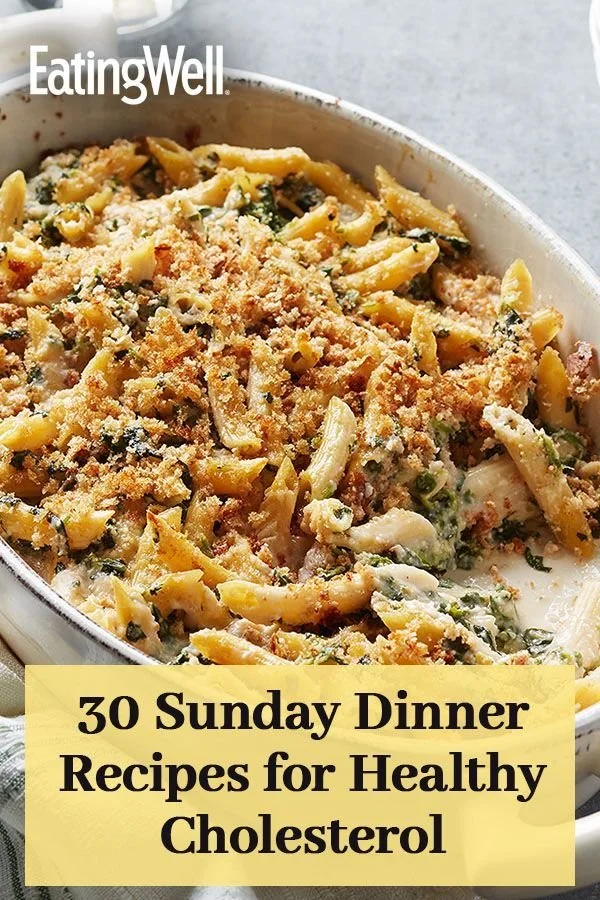 30 delicious recipes for dinner promoting healthy cholesterol levels.
