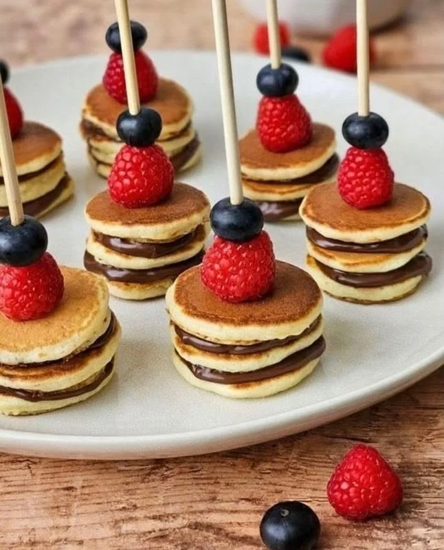 A platter of delicious graduation party appetizers for a celebration.