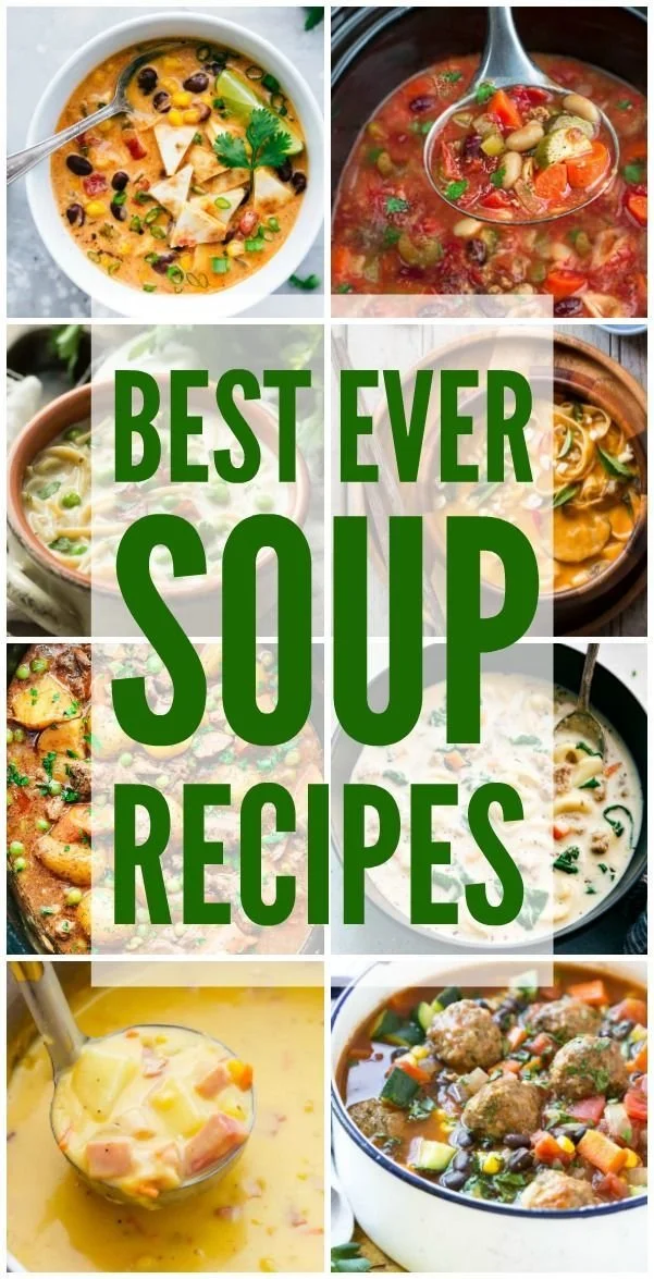 A bowl of delicious homemade soup showcasing the best ever soup recipes.