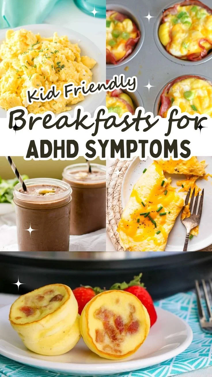 Healthy ADHD breakfasts to enhance focus and reduce symptoms.