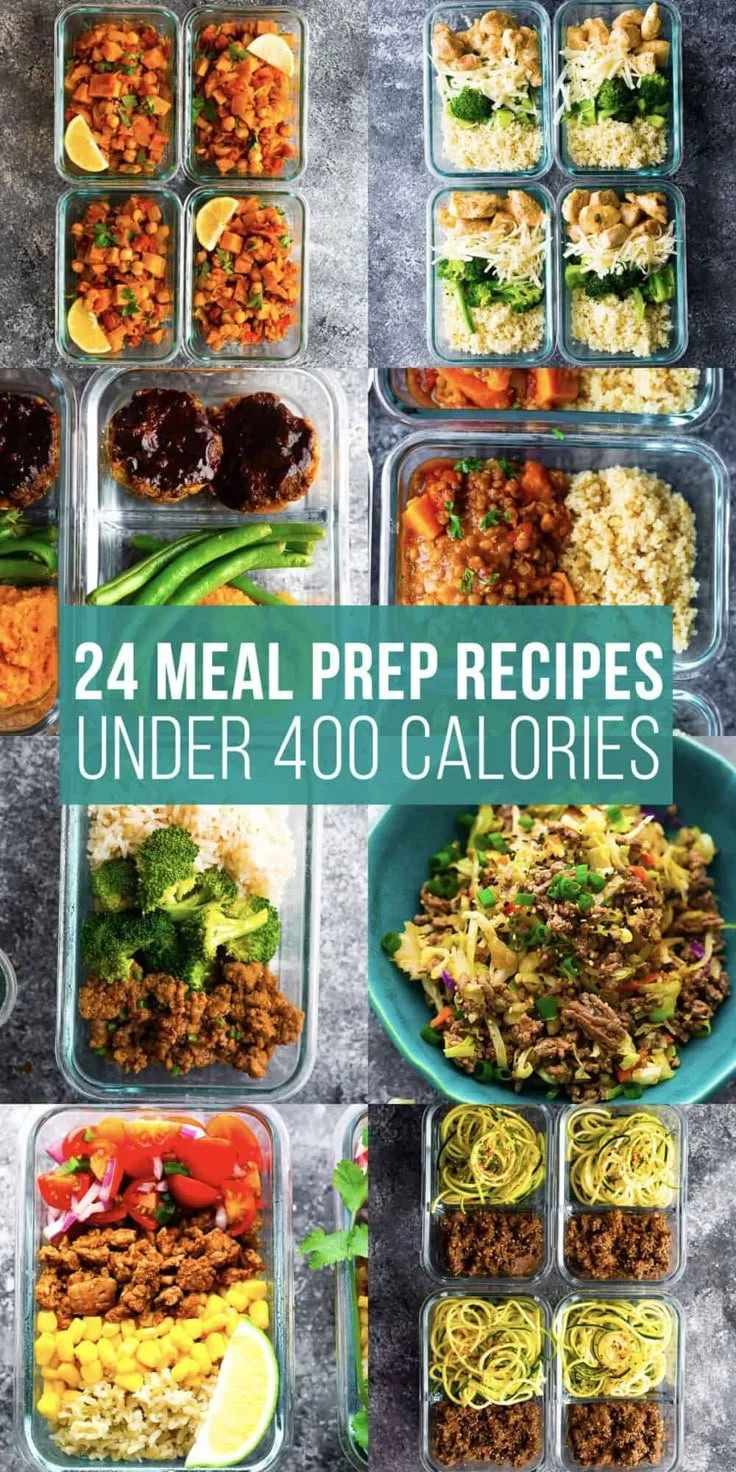 Healthy meal prep lunch recipes low in calories