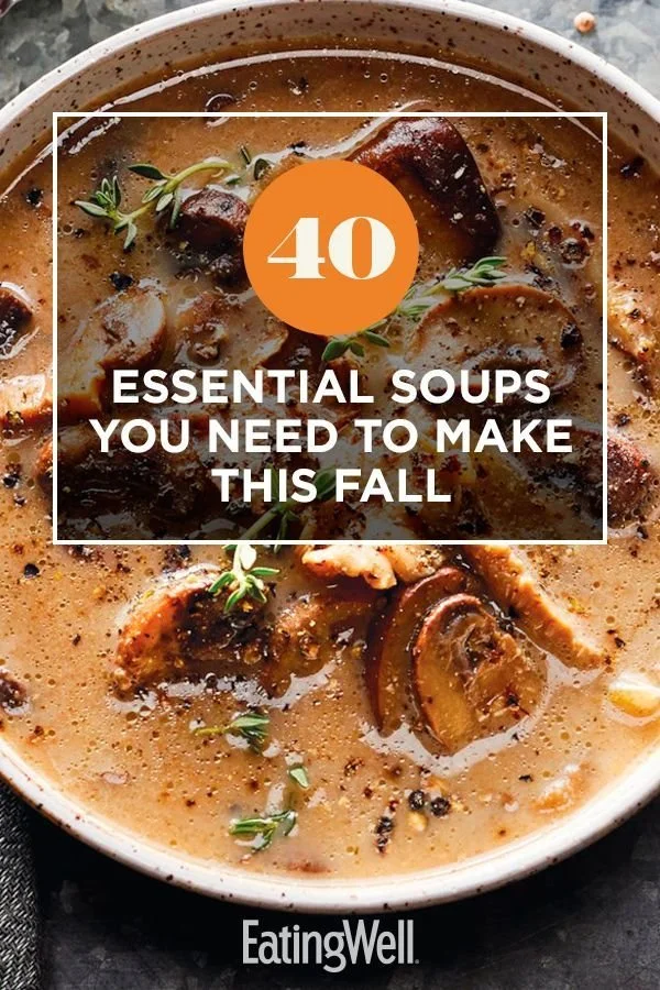 A bowl of essential soups for a cozy fall meal.